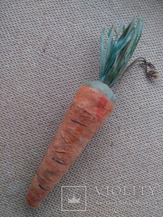 Морковка из папье-маше СССР, фото №6