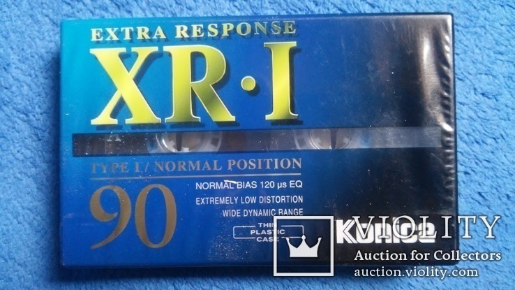 Новая  Аудиокассета Konika Extra response XR-I 90 Type I/normal position, фото №3