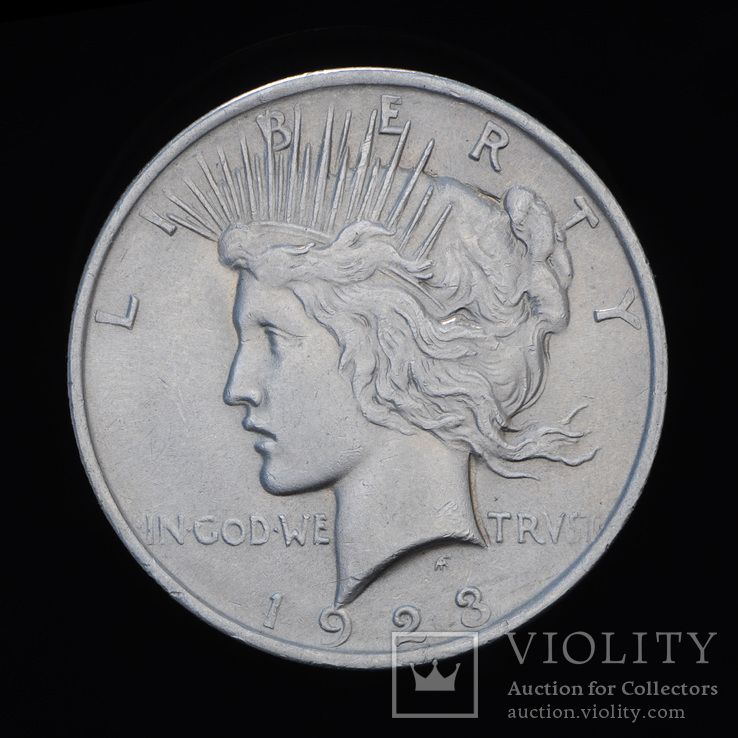 1 Доллар 1923 Мирный, США