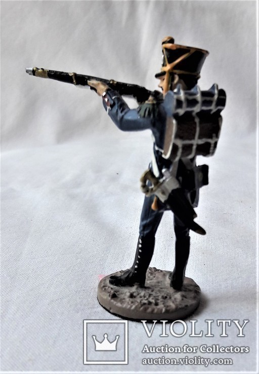Коллекционный солдат (76), олово, ракрашенный, фото №5