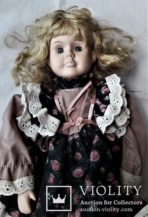 Коллекционная кукла, Германия, фарфор, фото №2