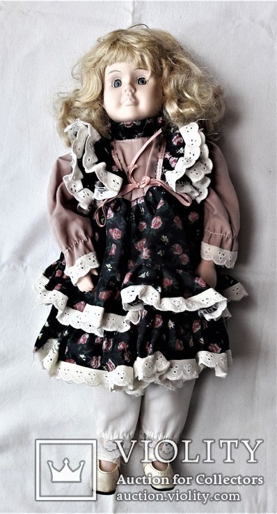 Коллекционная кукла, Германия, фарфор, фото №3