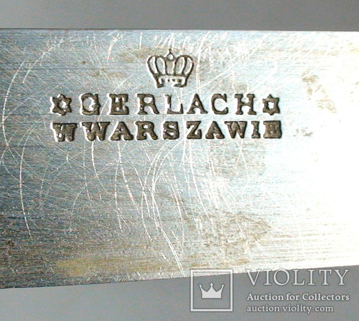 Ножи столовые Gerlach Warszawa Серебро 800., фото №9