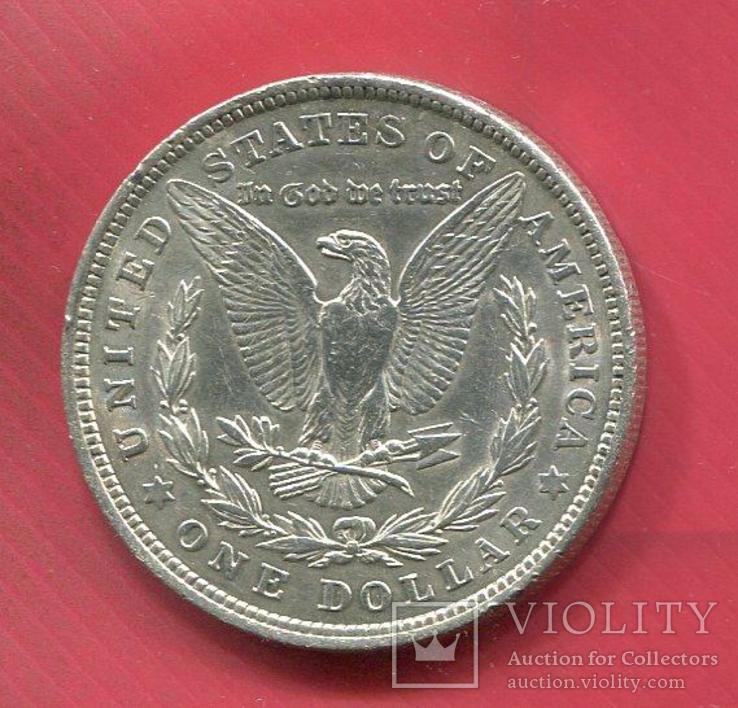 США 1 доллар 1921 серебро Морган, фото №3