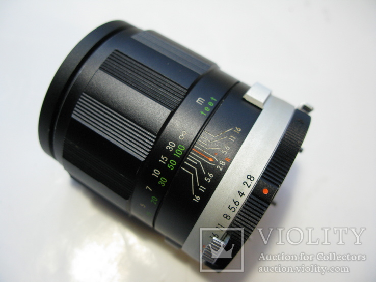 Auto MIRANDA E 1:2.8 f=105mm Lens made in Japan, фото №2