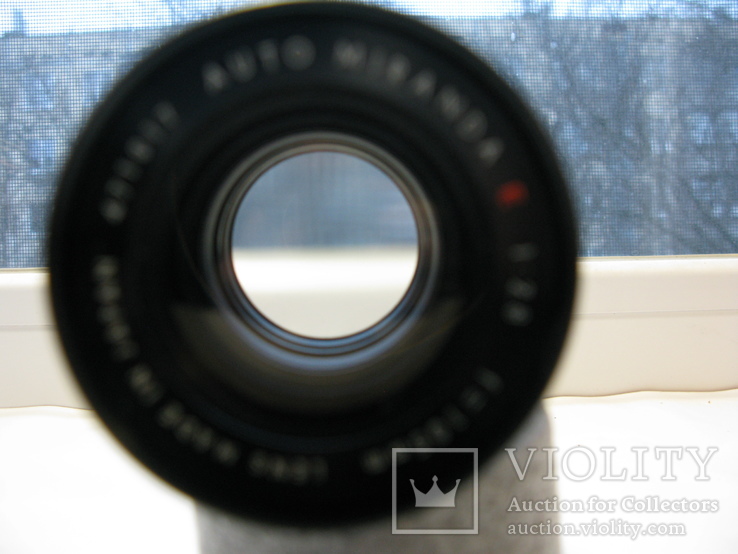 Auto MIRANDA E 1:2.8 f=105mm Lens made in Japan, фото №7