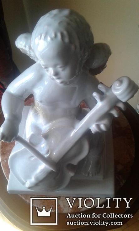 Ангел с виолончелью. к.XIX - нач.XX в. Jugendstil. Н-28., фото №9