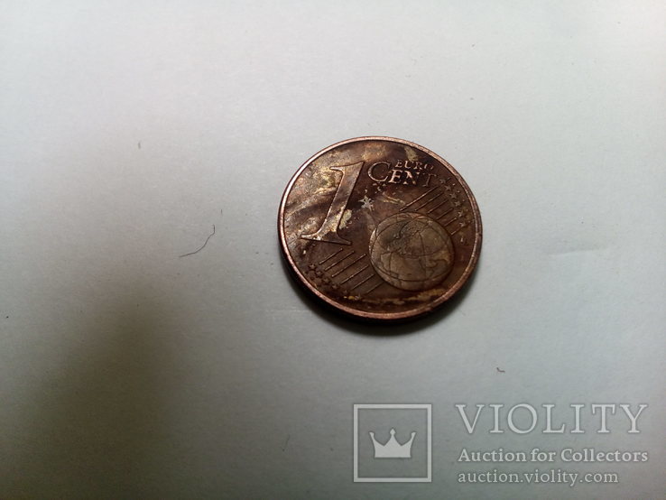 1 евроцент Австрия 2013, фото №6