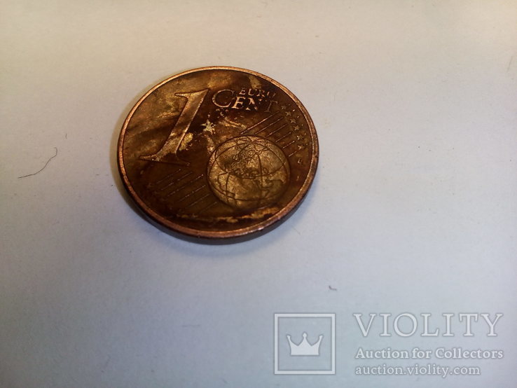 1 евроцент Австрия 2013, фото №7