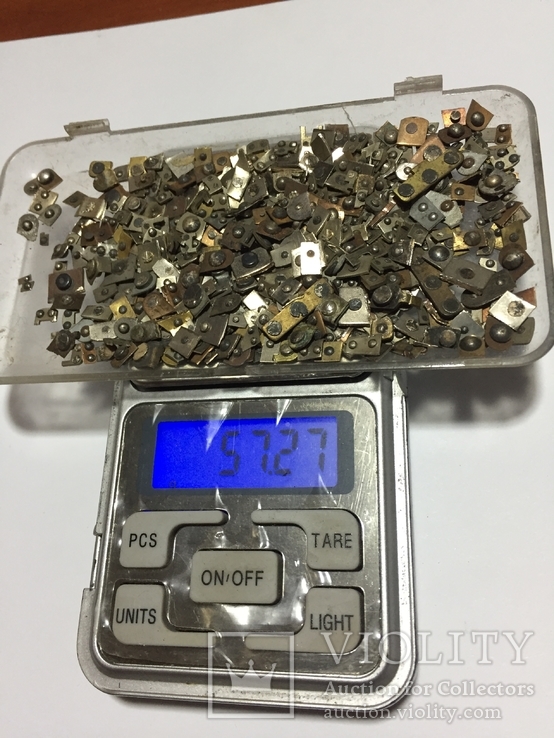 Лом обрезков серебра 57.27 гр