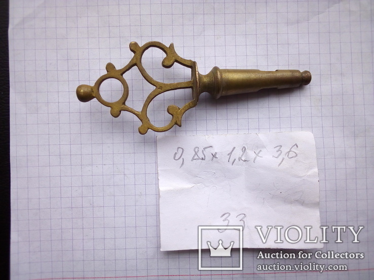 Ключ 0.85  х 1.2 х 3.6 см