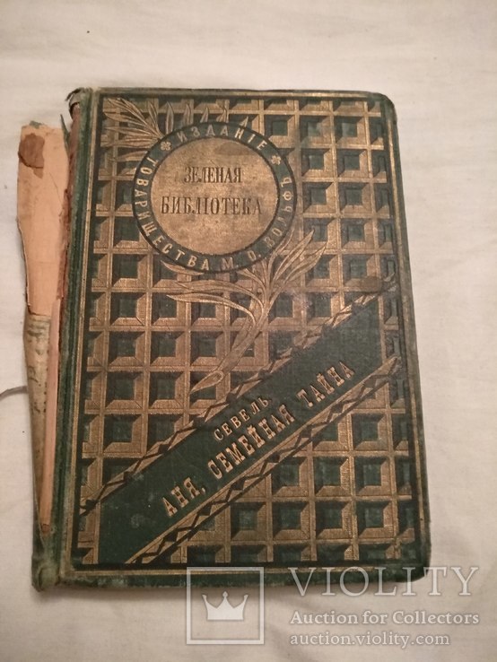 1870 Семейная тайная книга с золотом В. Даль, фото №3