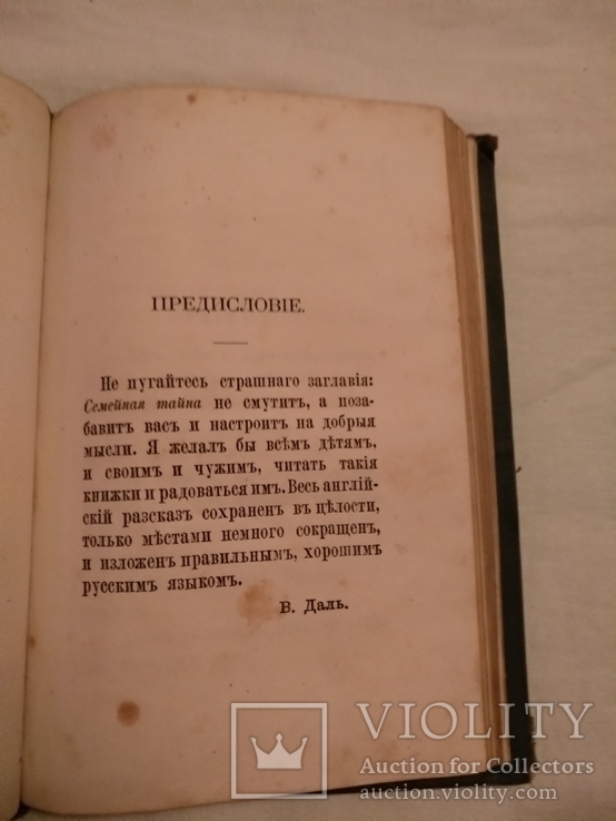 1870 Семейная тайная книга с золотом В. Даль, фото №7