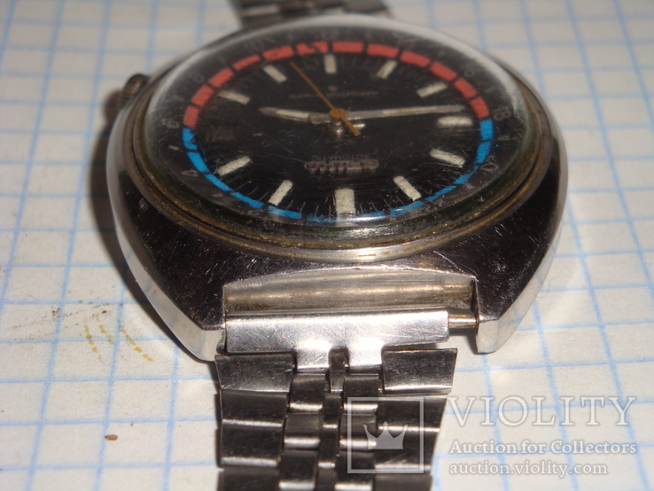 Часы seiko navigator timer 6117 - 6410 на восстановление, фото №8