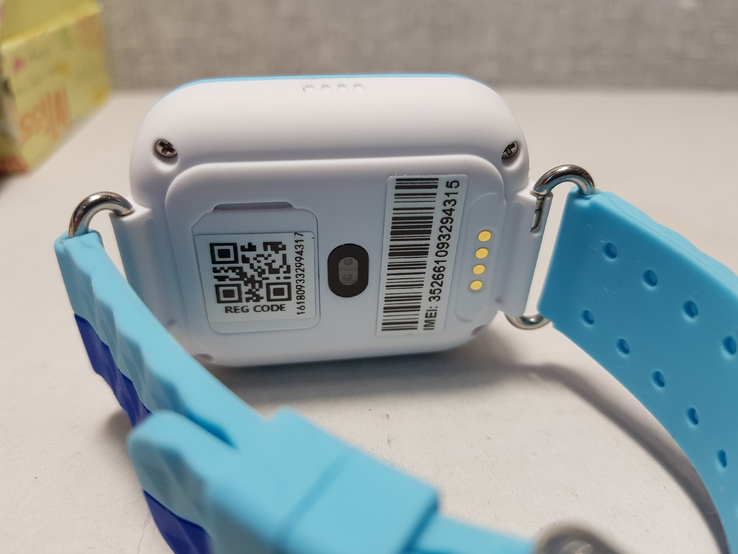 Детские телефон часы с GPS трекером Q750 Blue, фото №9