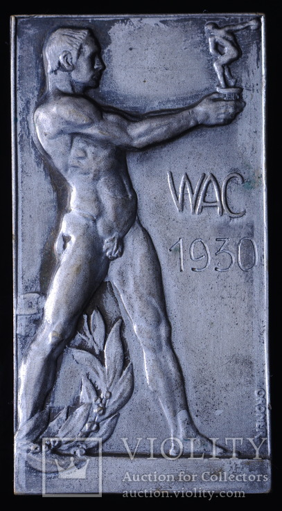 Награда За Спорт 1930, Германия 60мм*32мм