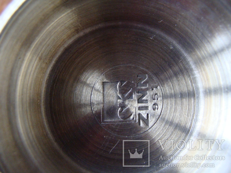 Коллекционный стакан "Виноделие" Клеймо (259), фото №9