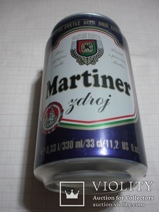 Пиво "Martiner" 1999г.(ж.б. не открывалась), фото №2