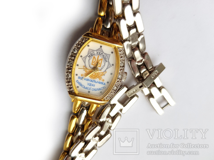 МВС України, Від начальника УДАІ - нагородний жіночий годинник, Q&amp;Q Japan CBM Co, фото №10