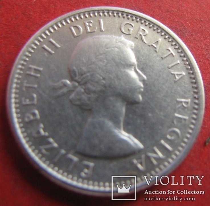 Канада 10 центів 1964, фото №3