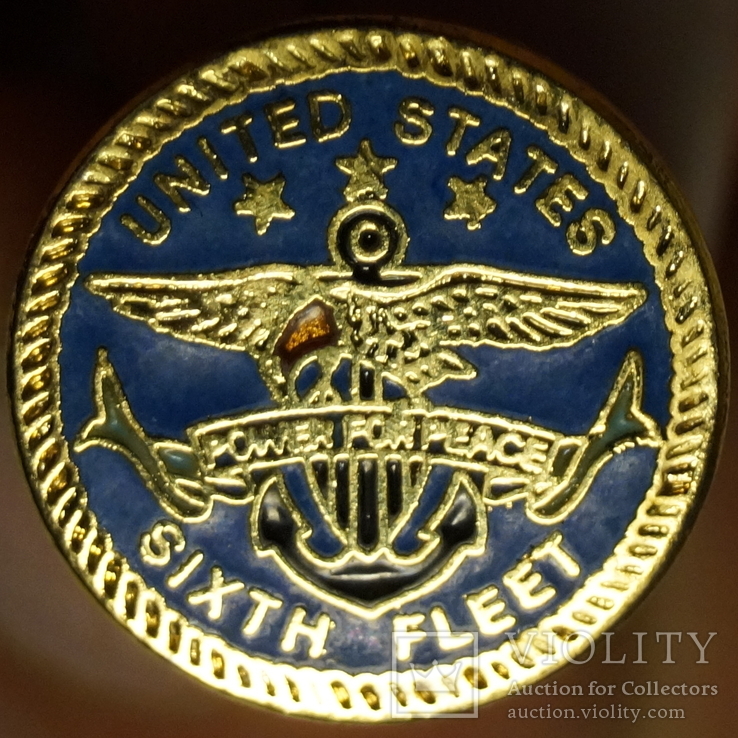 Знак"Шестой флот ВМС США (United States Sixth Fleet)"., фото №3