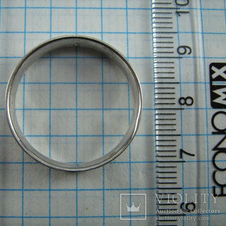 Серебряное Кольцо Камень 925 проба Размер 21.5 Серебро, фото №5