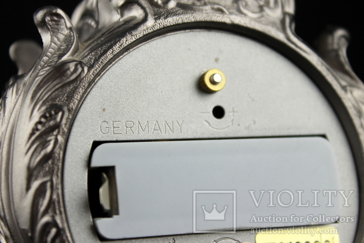 Настольные часы в оловянном корпусе Mercedes Electronic. Германия (0507), фото №10