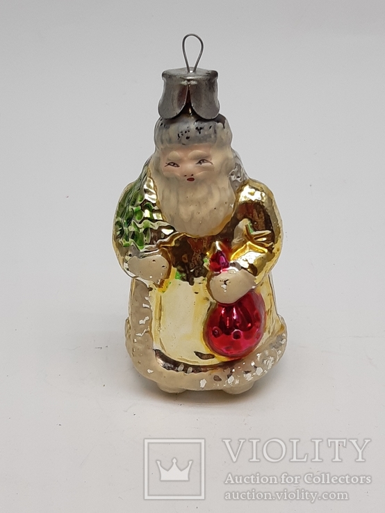 Елочная игрушка Дед Мороз, СССР