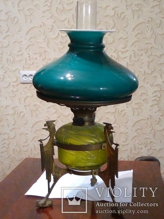 Керосиновая лампа начала ХХ века Торгового дома братьев Е и А Флегонтовых, фото №2