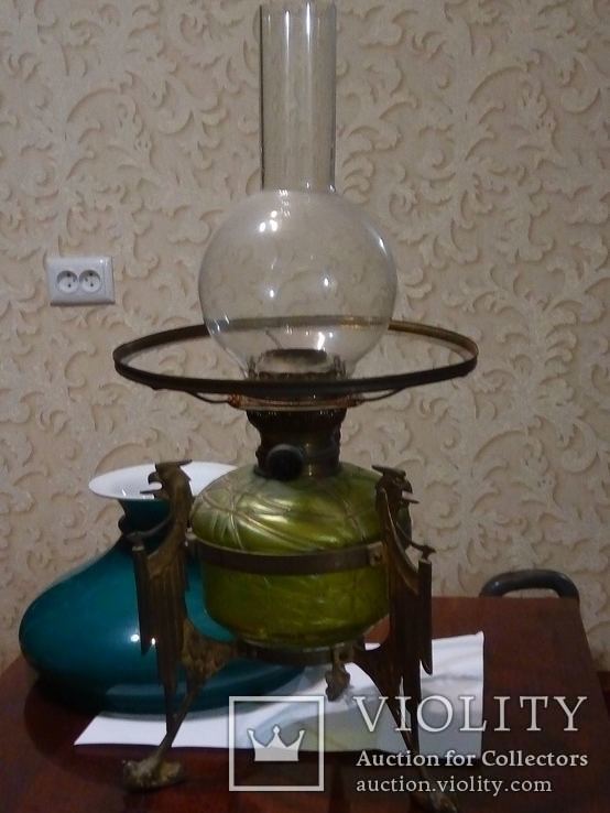 Керосиновая лампа начала ХХ века Торгового дома братьев Е и А Флегонтовых, фото №6
