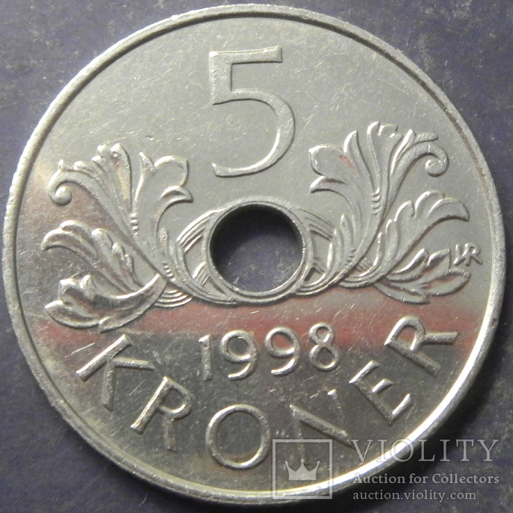 5 крон Норвегія 1998