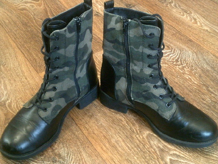 Graceland - камуфляж стильные ботинки разм.38, photo number 2