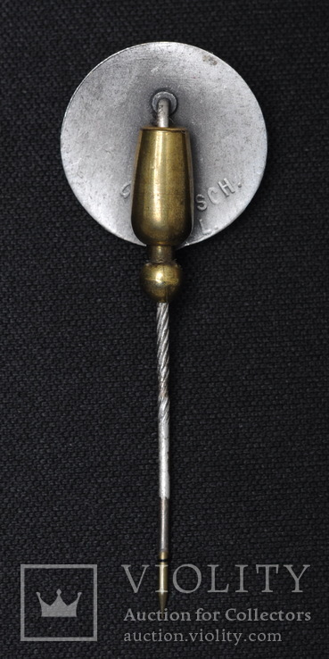 Серебрянный знак членства в немецком Охотничьем Союзе (DJV),60 лет), фото №3