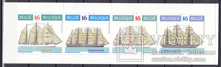 Бельгия корабли MNH
