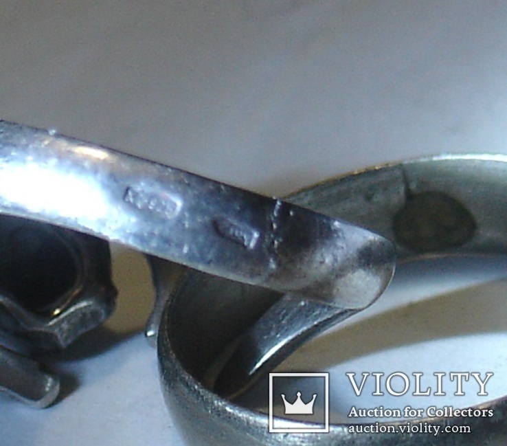 Кольца серебряные (7,85 г.), фото №4