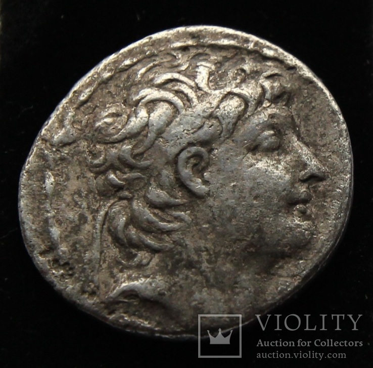 Тетрадрахма 128-123 гг до н.е. Александр II серебро 15.58 г