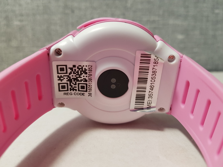 Детские телефон часы с GPS трекером Q360 Pink, фото №6