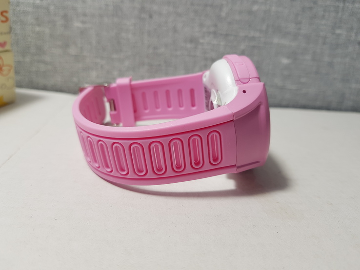 Детские телефон часы с GPS трекером Q360 Pink, фото №7