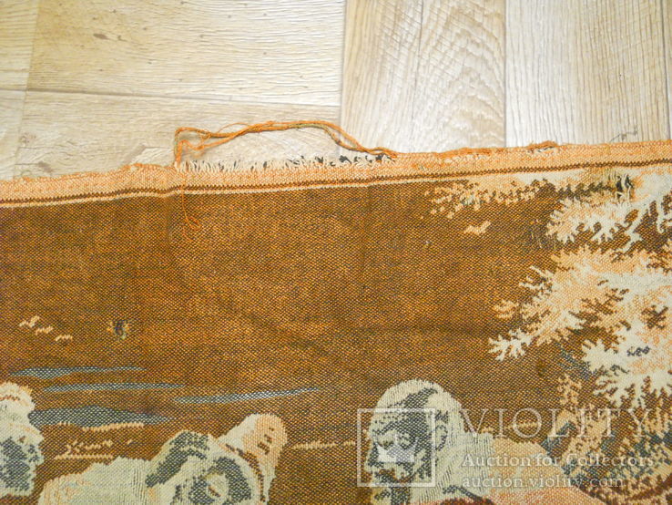 Коврик Охотники на привале, размер 149 х 61 см., фото №7