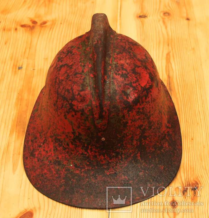 Каска шлем пожарного СССР с подшлемом, фото №5