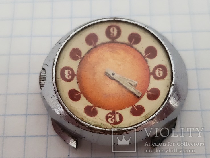 Часы"SLAVA",17 jewels,интересная форма., фото №4