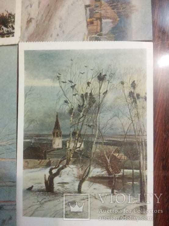 4 почтовых карточек 1951-1956 годов, фото №6