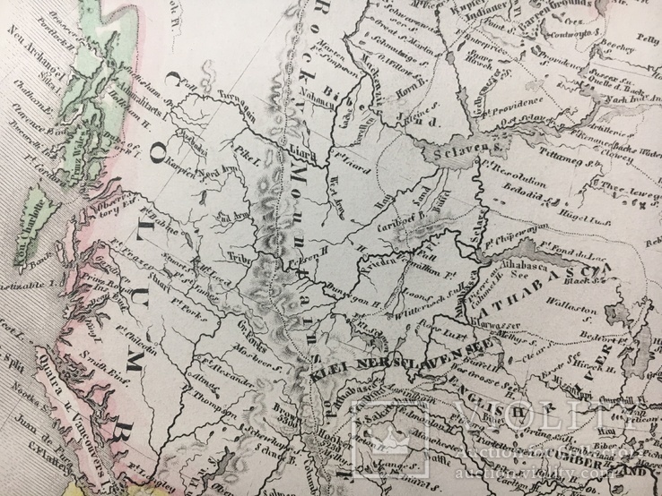 Карта Канада. 1849р. (лист 295*245), фото №8