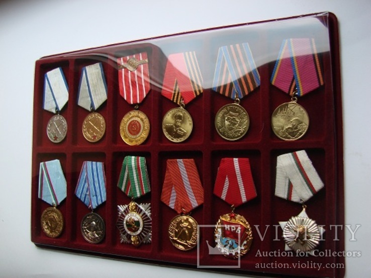  2 штуки. Планшетка УНИВЕРСАЛЬНАЯ для медалей и орденов МИРА, фото №2