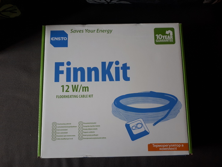 Теплый пол Ensto Finnkit 470Вт+терморегулятор, photo number 2