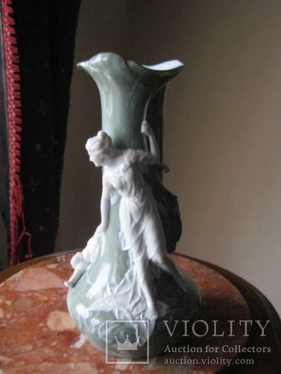 Венера с Амуром, конец XIX - нач.XX вв. Ар нуво., фото №2