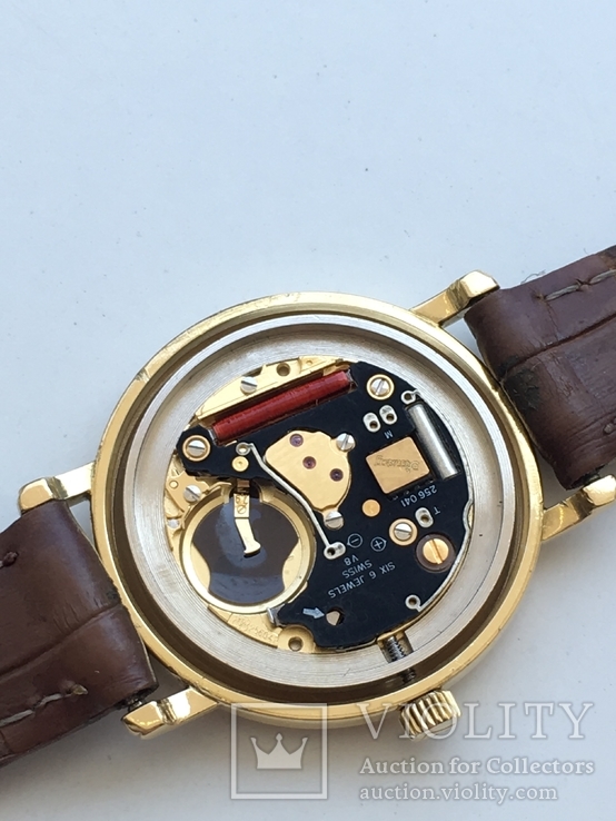 Годинник жіночий Eberhard&amp;Co ref.60019 Quartz,18k/750 gold, фото №8