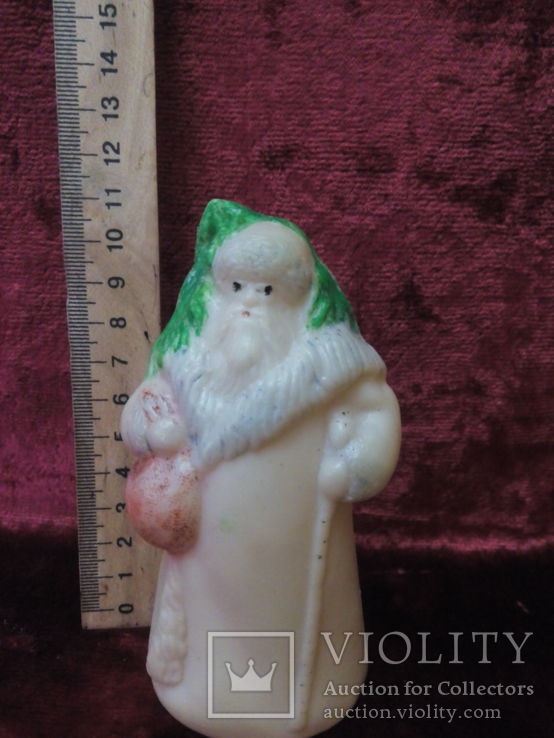  игрушка Дед Мороз СССР под маленькую елочку., фото №4