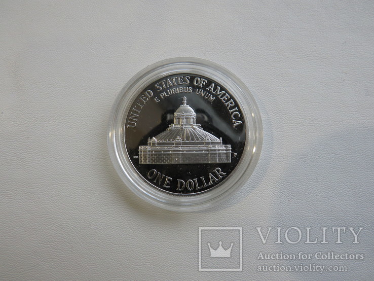 США один доллар 2000 год Библиотека Конгресса, фото №5