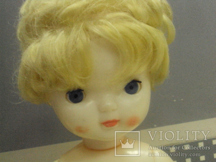 Кукла Нина с красными щеками пластик ссср, фото №6